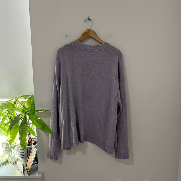 Old Navy Light Purple Cardigan Sweater Size XXL - Picture 4 of 5